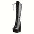 FRAUEN KNIEHOHE PLATEAU-KEILSTIEFEL